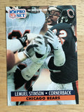 1991 Pro Set #106 Lemuel Stinson