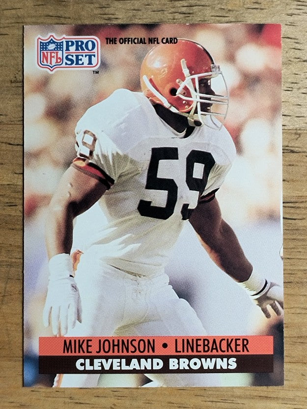1991 Pro Set #120 Mike Johnson