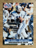 1991 Pro Set #177 Jeff George