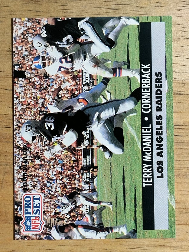 1991 Pro Set #192 Terry McDaniel