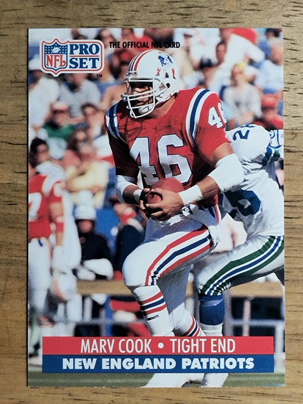 1991 Pro Set #227 Marv Cook