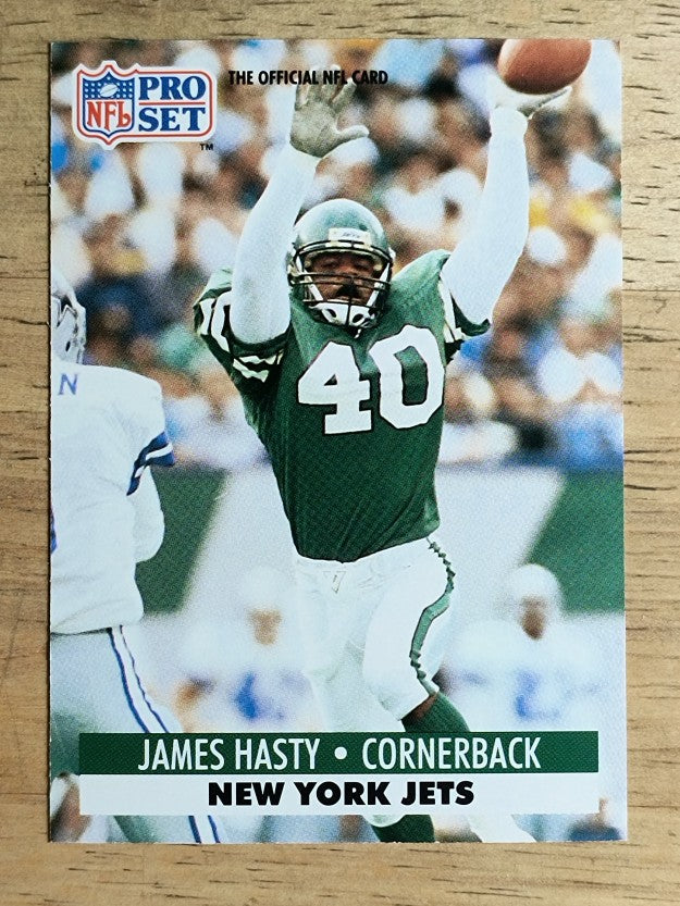 1991 Pro Set #246 James Hasty