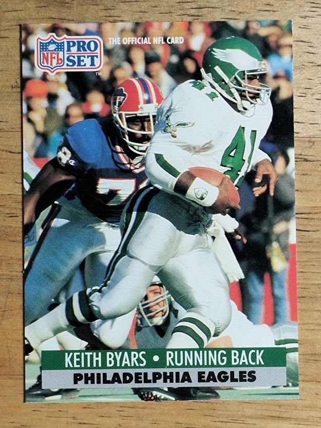 1991 Pro Set #255 Keith Byars
