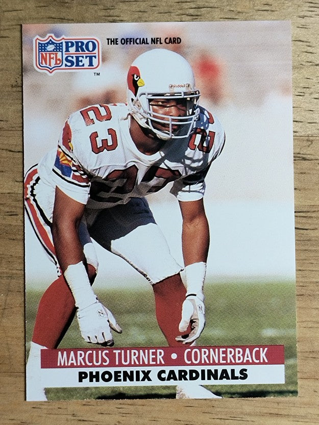 1991 Pro Set #269 Marcus Turner RC