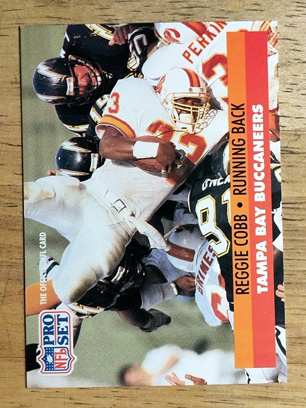 1991 Pro Set #308 Reggie Cobb
