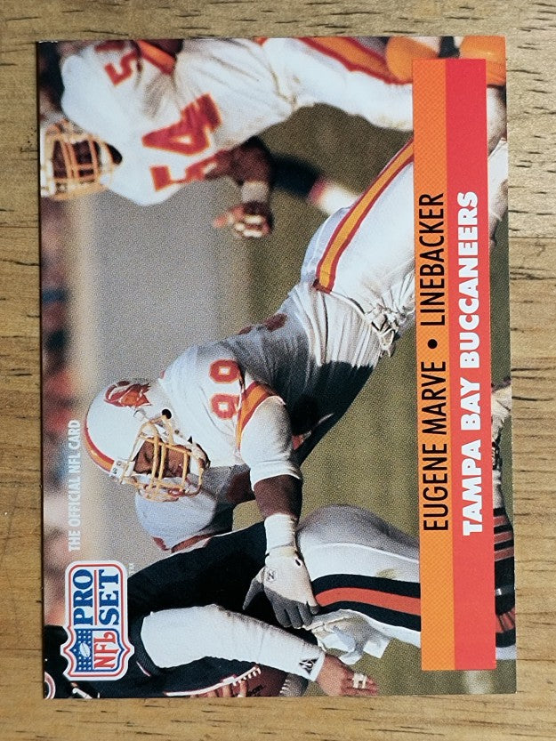 1991 Pro Set #312 Eugene Marve