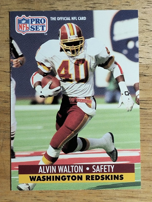 1991 Pro Set #323 Alvin Walton