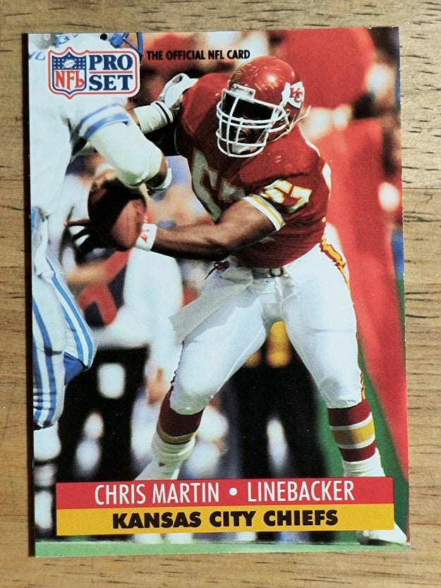 1991 Pro Set #534 Chris Martin