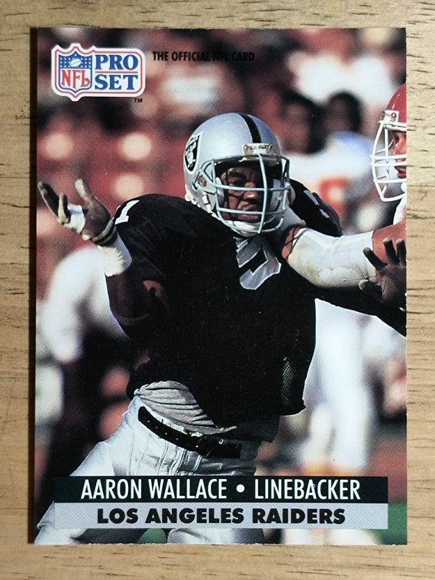 1991 Pro Set #549 Aaron Wallace