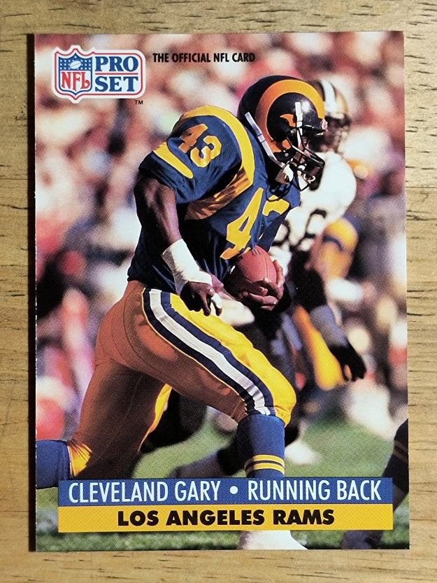 1991 Pro Set #551 Cleveland Gary