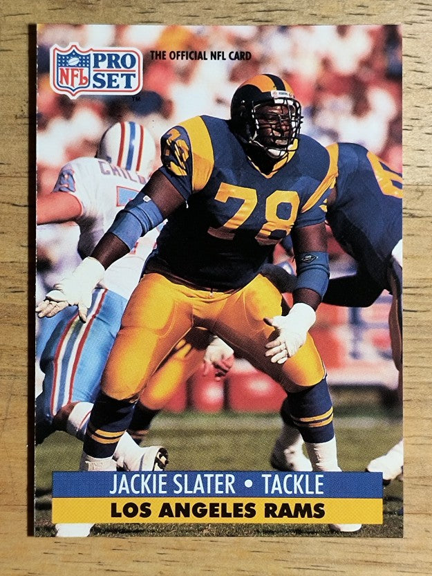 1991 Pro Set #556 Jackie Slater