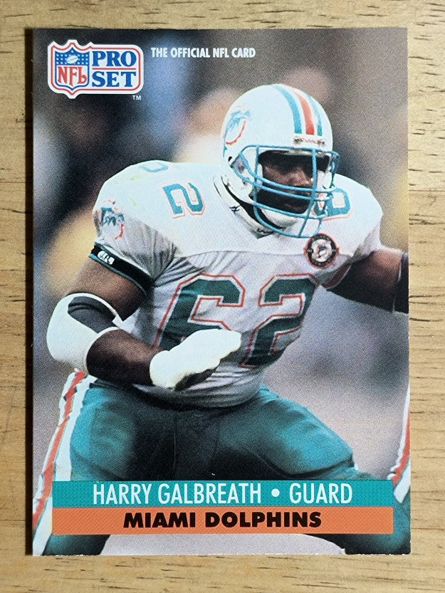 1991 Pro Set #562 Harry Galbreath