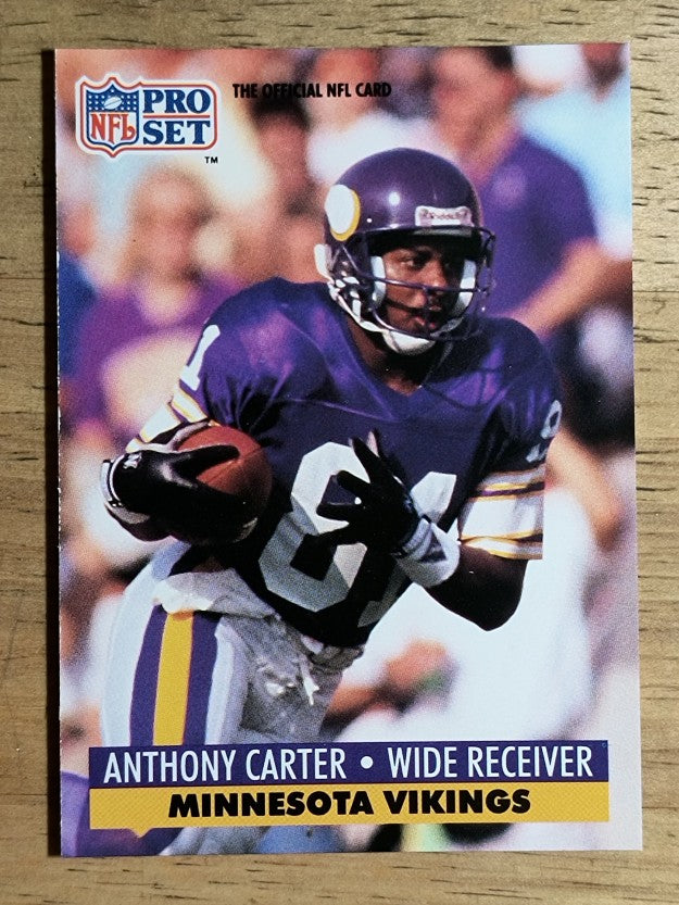 1991 Pro Set #569 Anthony Carter