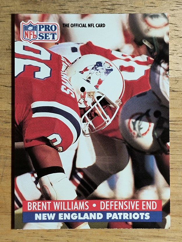 1991 Pro Set #585 Brent Williams