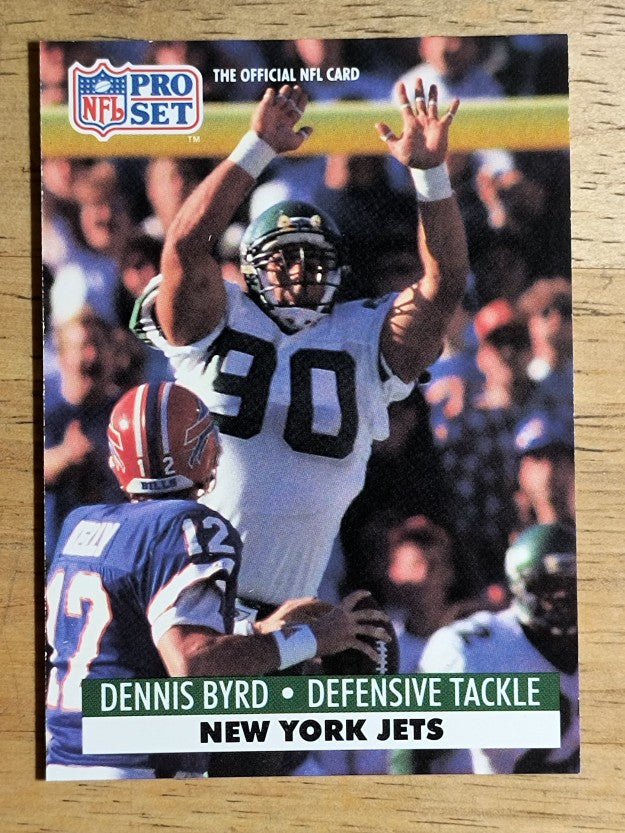 1991 Pro Set #605 Dennis Byrd