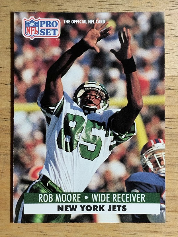 1991 Pro Set #608 Rob Moore