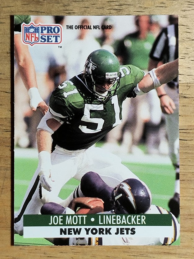 1991 Pro Set #609 Joe Mott