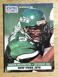 1991 Pro Set #612 Marvin Washington RC