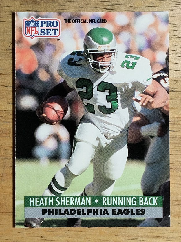 1991 Pro Set #619 Heath Sherman