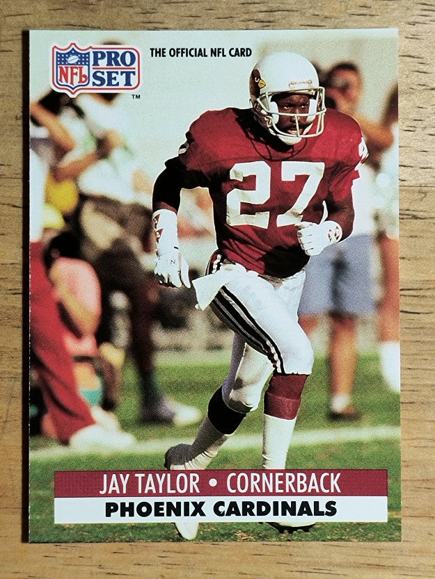 1991 Pro Set #628 Jay Taylor RC