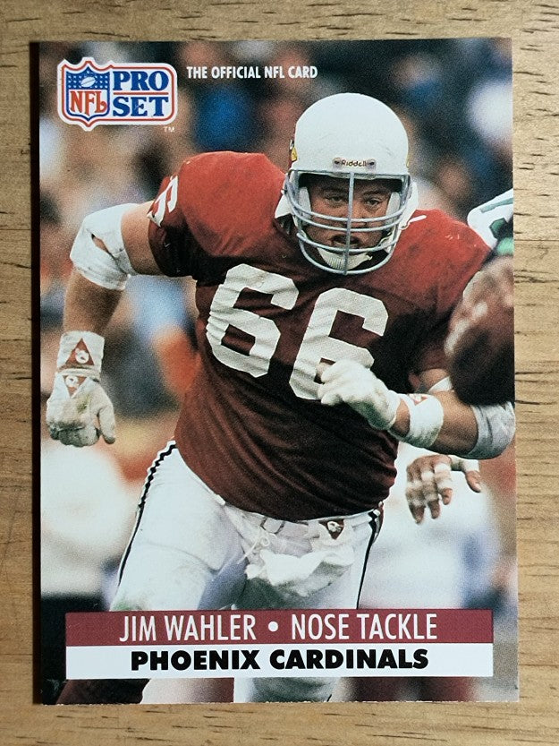 1991 Pro Set #630 Jim Wahler RC
