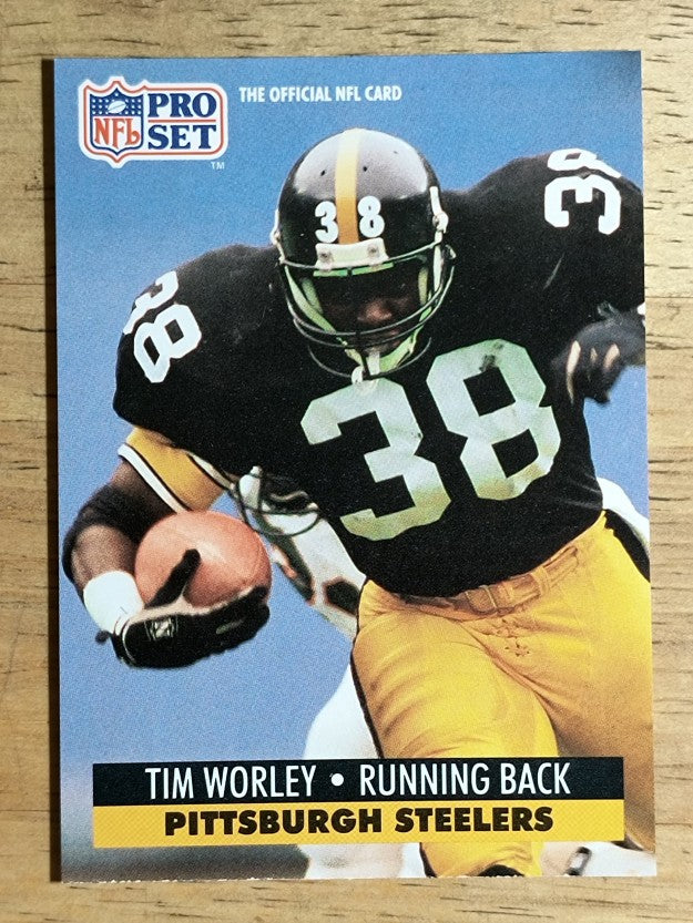 1991 Pro Set #639 Tim Worley