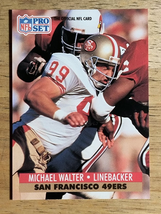 1991 Pro Set #656 Michael Walter