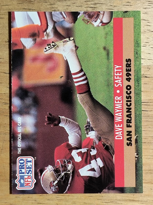 1991 Pro Set #657 Dave Waymer