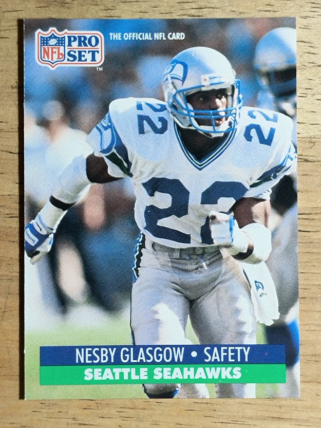 1991 Pro Set #660 Nesby Glasgow