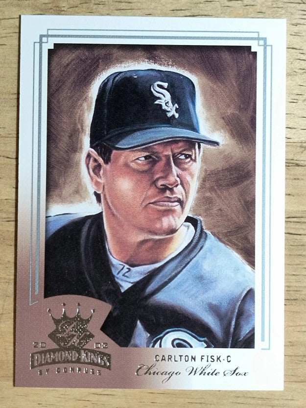 2003 Diamond Kings #165 Carlton Fisk RET