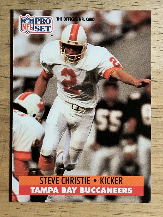 1991 Pro Set #668 Steve Christie