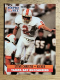 1991 Pro Set #668 Steve Christie