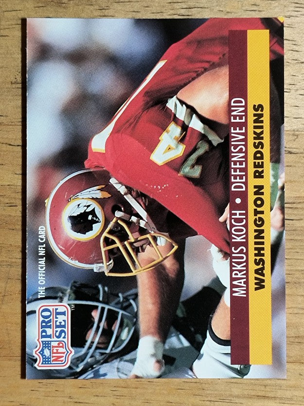 1991 Pro Set #678 Markus Koch