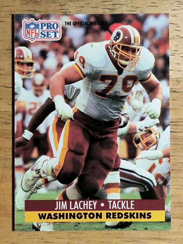 1991 Pro Set #679 Jim Lachey