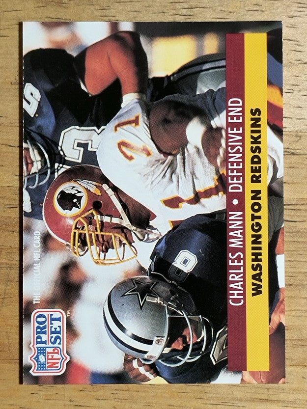 1991 Pro Set #680 Charles Mann