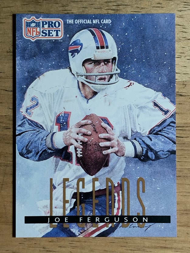 1991 Pro Set #694B Joe Ferguson LEG
