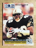 1991 Pro Set #709 Eric Wilkerson LL/NY/NJ Knights