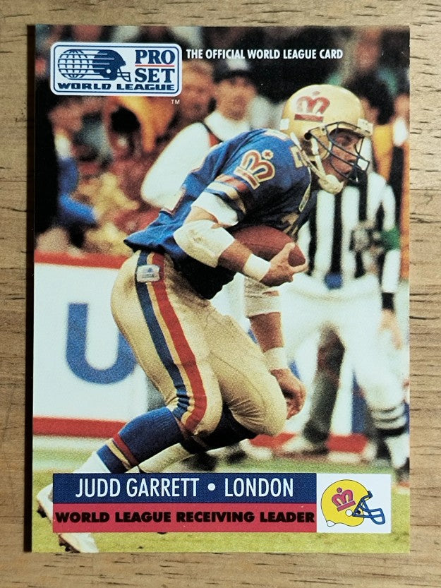 1991 Pro Set #710 Judd Garrett LL RC