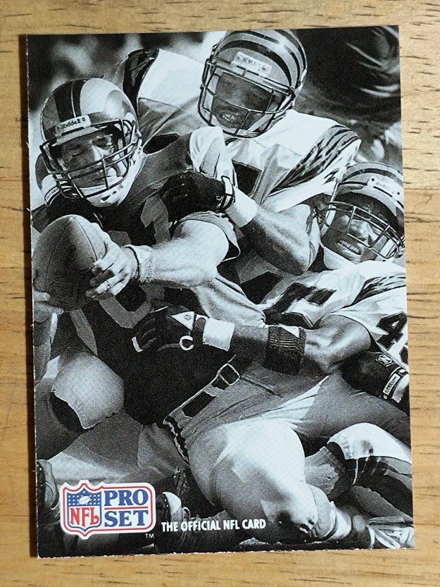 1991 Pro Set #714 3rd Place BW PHOTO/Pete Holohan/Barney Bussey/Carl Carter