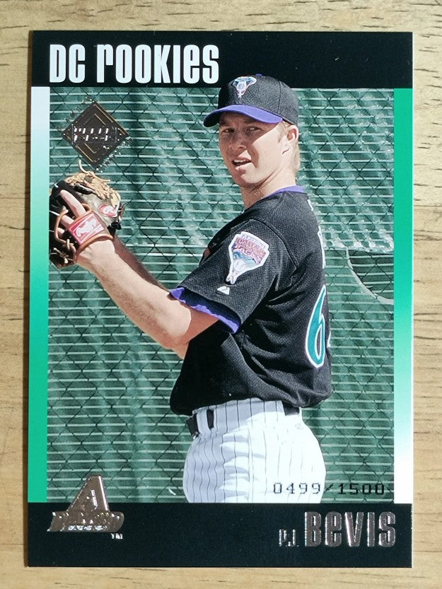 2002 Upper Deck Diamond Connection #127 P.J. Bevis DC RC
