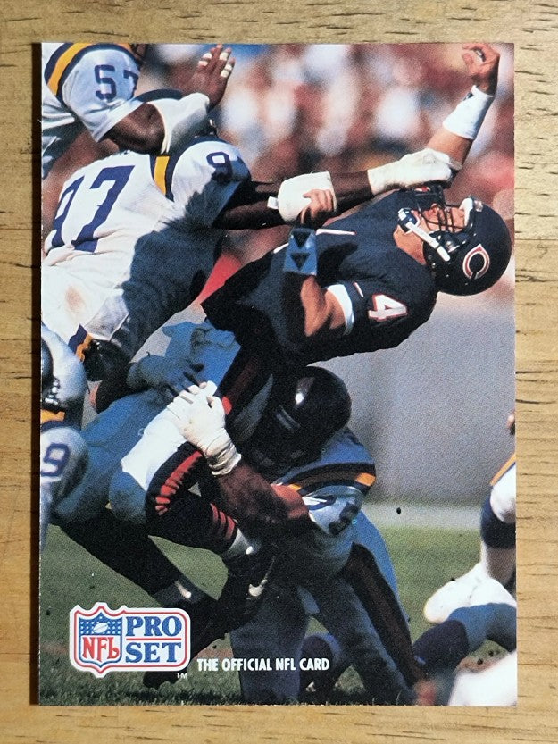 1991 Pro Set #716 2nd Place Color PHOTO/Action/Jim Harbaugh