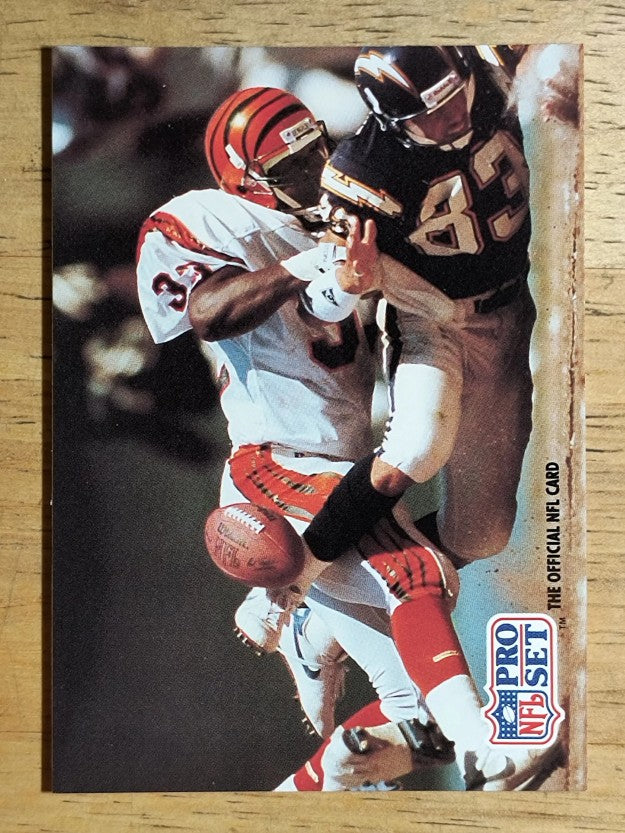 1991 Pro Set #717 3rd Place Color PHOTO/Action/Anthony Miller/David Fulcher