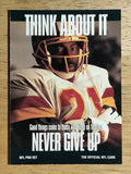 1991 Pro Set #722 Earnest Byner/Never Give Up