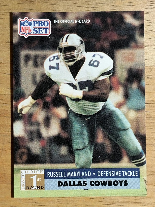 1991 Pro Set #730 Russell Maryland