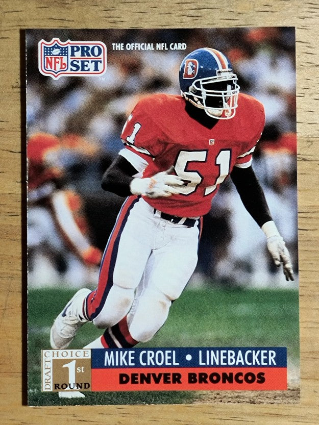 1991 Pro Set #733 Mike Croel RC