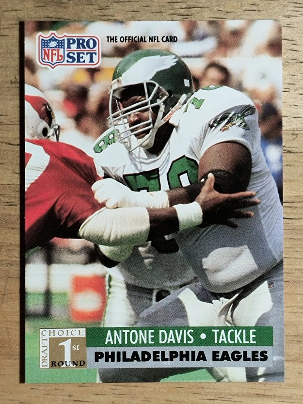1991 Pro Set #737 Antone Davis RC