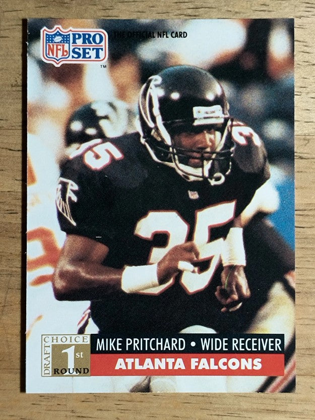 1991 Pro Set #742 Mike Pritchard RC