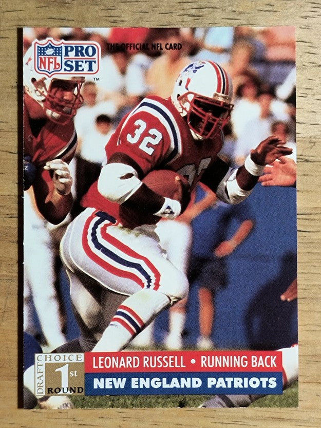 1991 Pro Set #743 Leonard Russell RC