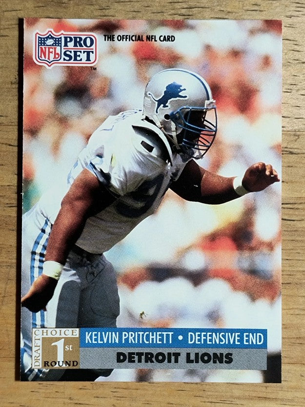 1991 Pro Set #749 Kelvin Pritchett RC