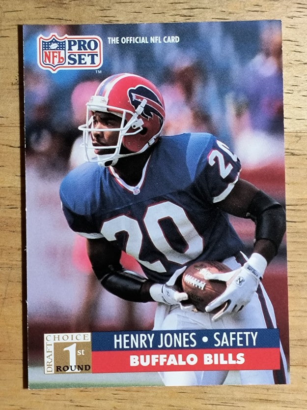 1991 Pro Set #755 Henry Jones RC